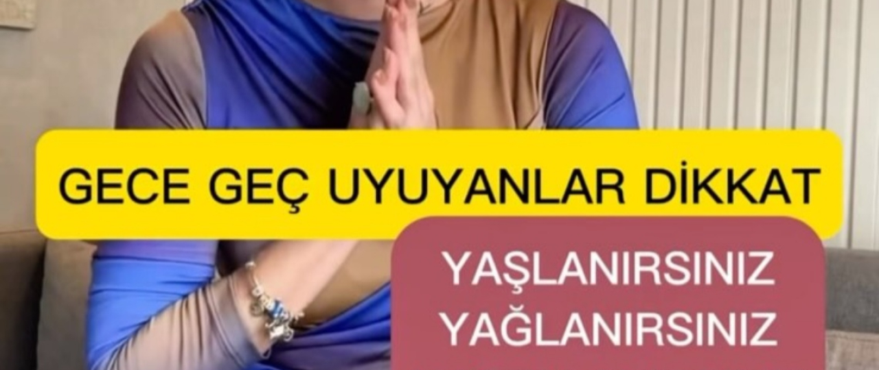 Gece Geç Uyuyanlara Dikkat